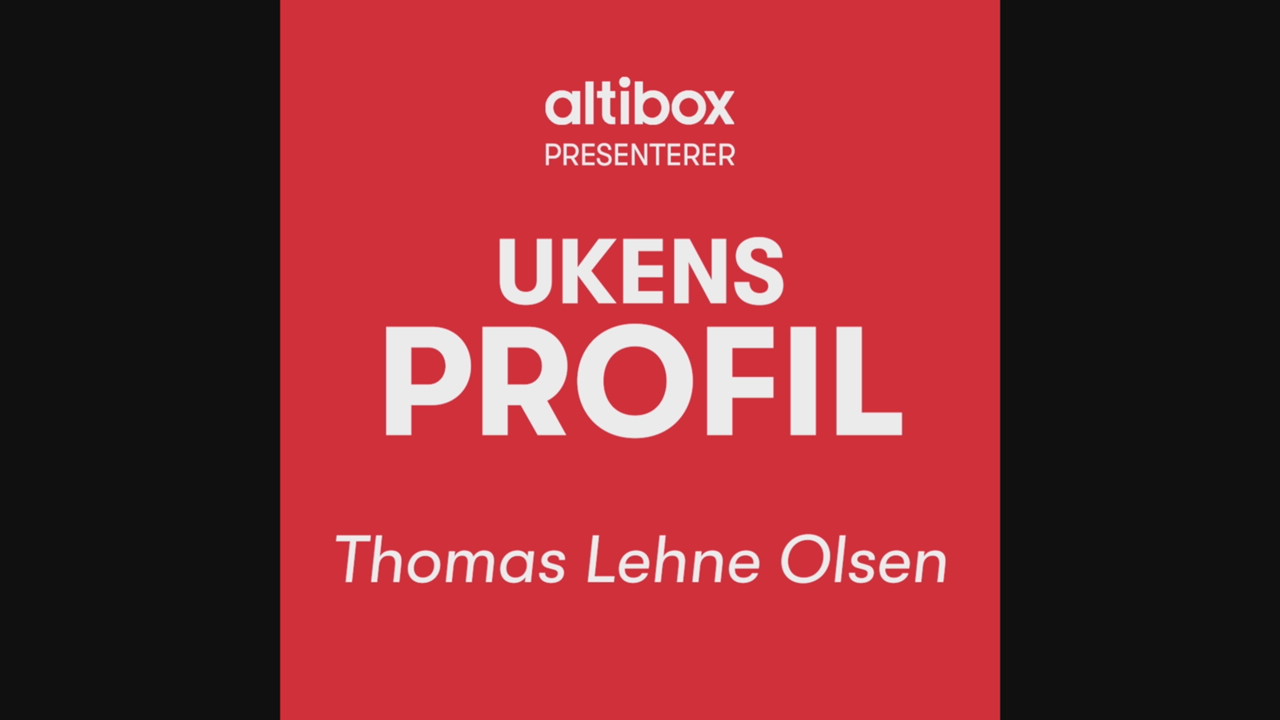 Ukens profil: Thomas Lehne Olsen